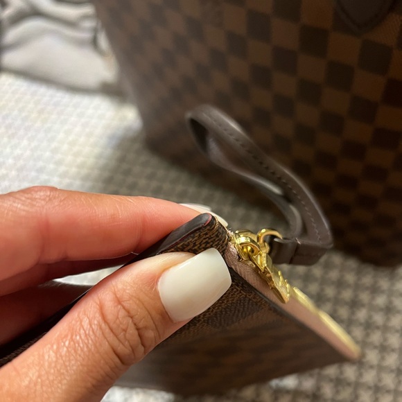 Authentic Louis Vuitton Neverfull MM pink interior set - Picture 6 of 11